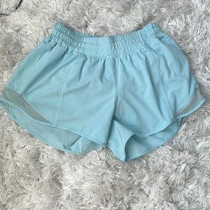 Light blue Hotty hot low rise lined shorts 2.5”